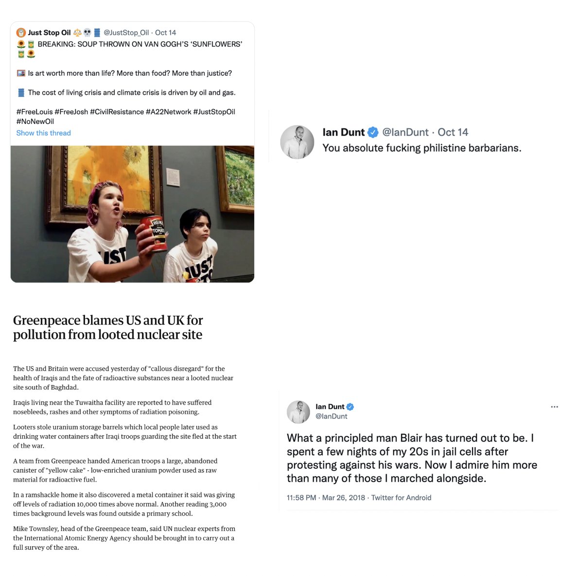 idddzar's tweet image. The two modes of British pundits.