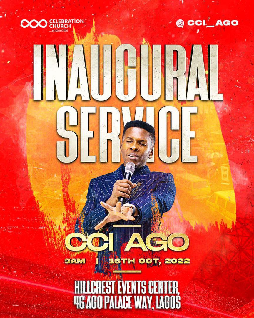 Again, if you live around FESTAC, Ago Palace, Isolo, Ikotun, I do hope you’ve heard I’d be with you for a special inaugural service tomorrow? Hillcrest event center, Ago Palaceway 9am