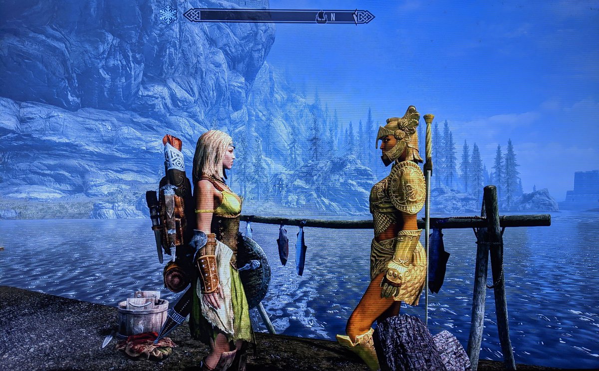 スカイリムAE、新たに追加されたサバイバルモードの難易度ハードで新たに旅を楽しんでるけど面白いな。
AEバージョンで新たなクエストとアイテムが若干追加されるのかと思ってたけどとんでもない量のクエストとアイテムが増えてるんだな、全部遊び尽くすにはとんでもない時間がかかりそうた😅 