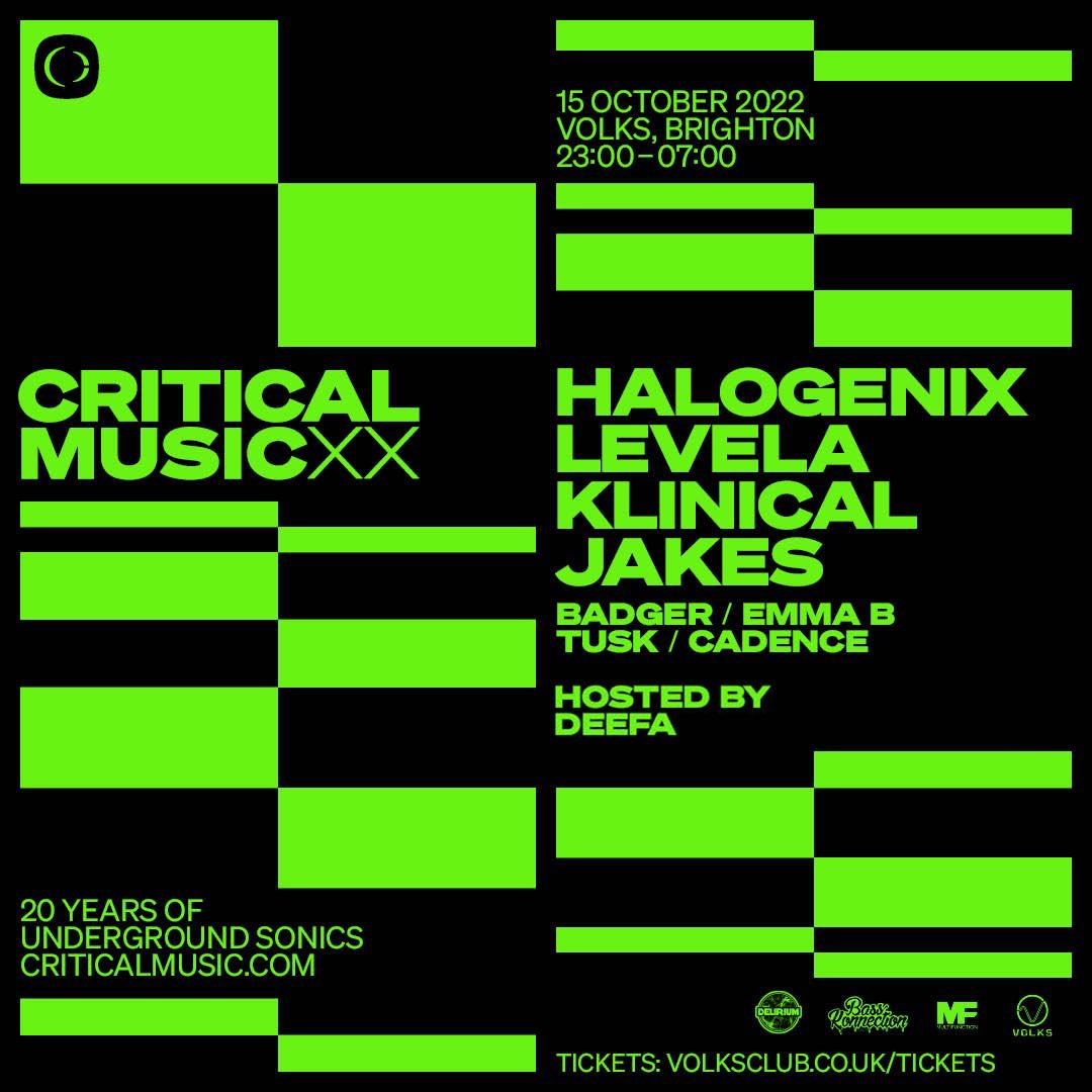 CriticalMusic's tweet image. Tonight it’s #CriticalSound - Brighton - @Volksbrighton 🥁

Tickets &amp;gt;&amp;gt; skiddle.com/whats-on/Brigh…