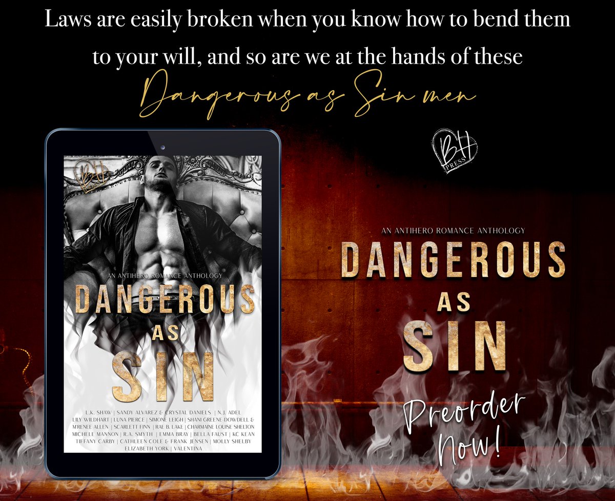 🎃Nook Readers!🎃
You choose! Danger and Tricks or Sinful Treats? 
Whatever you decide, it is inside Dangerous as Sin.
books2read.com/DAS  

#CharmaineLouiseNewYork #preorder #DarkRomance #booktok #SpicyReads #OneClick #antiheros #villaingetsthegirl #romanticsuspense