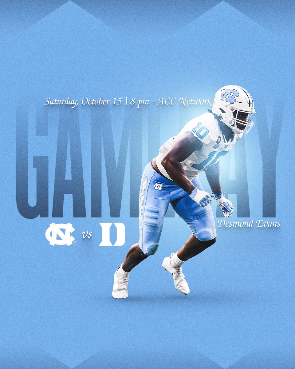 UNCFootball's tweet photo. Gameday is here 🐏

#CarolinaFootball 🏈 #UNCommon https://t.co/u6Yrui02ex