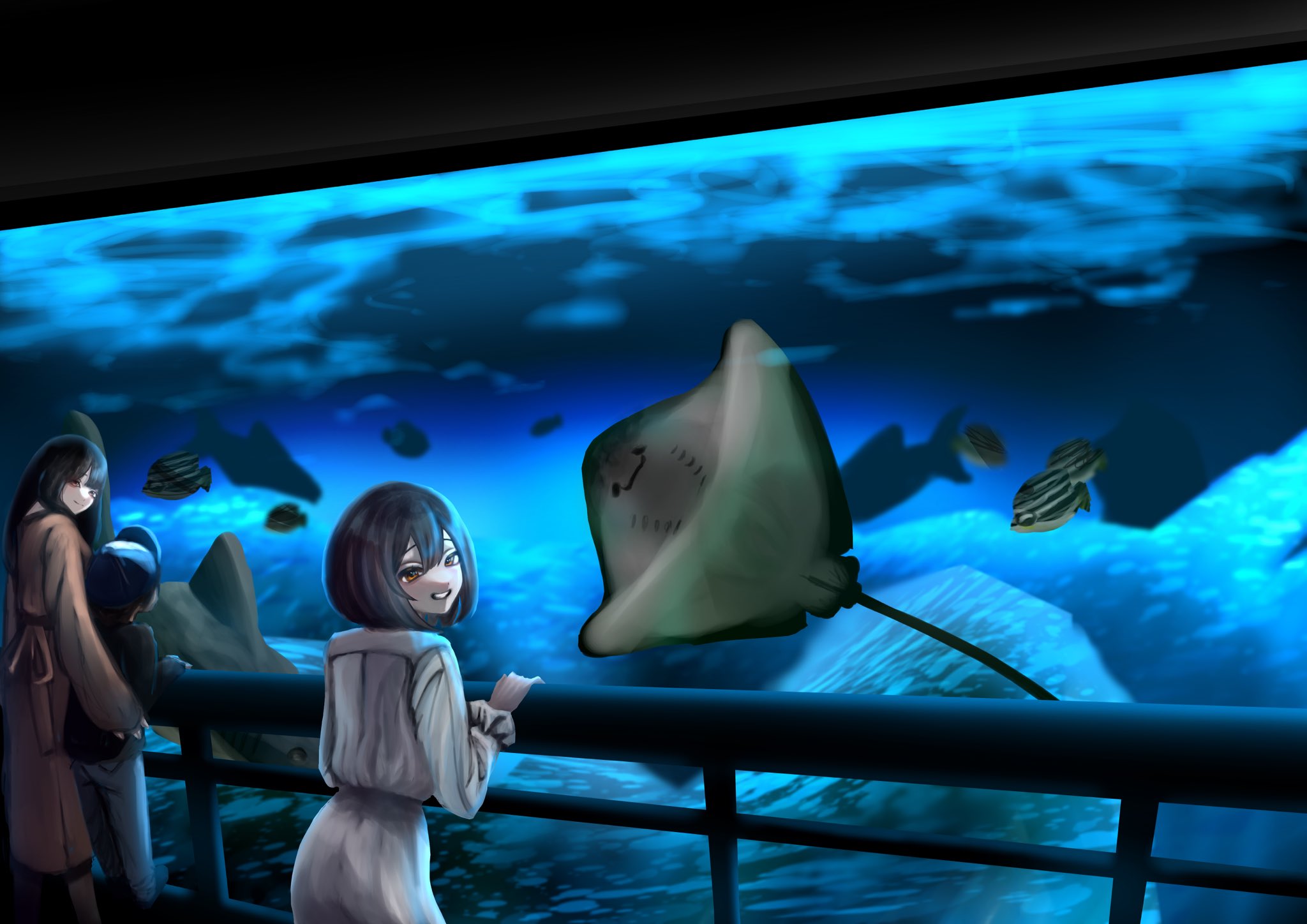 水族館イラスト Twitter Search Twitter