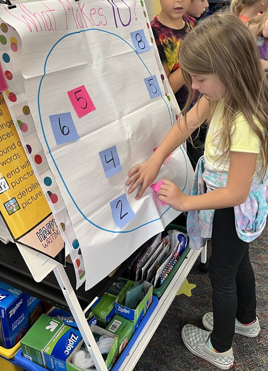 MrsMartinSmiles's tweet photo. Ways to make 10! #FirstGradeMathematicians https://t.co/kCSNtuce4n