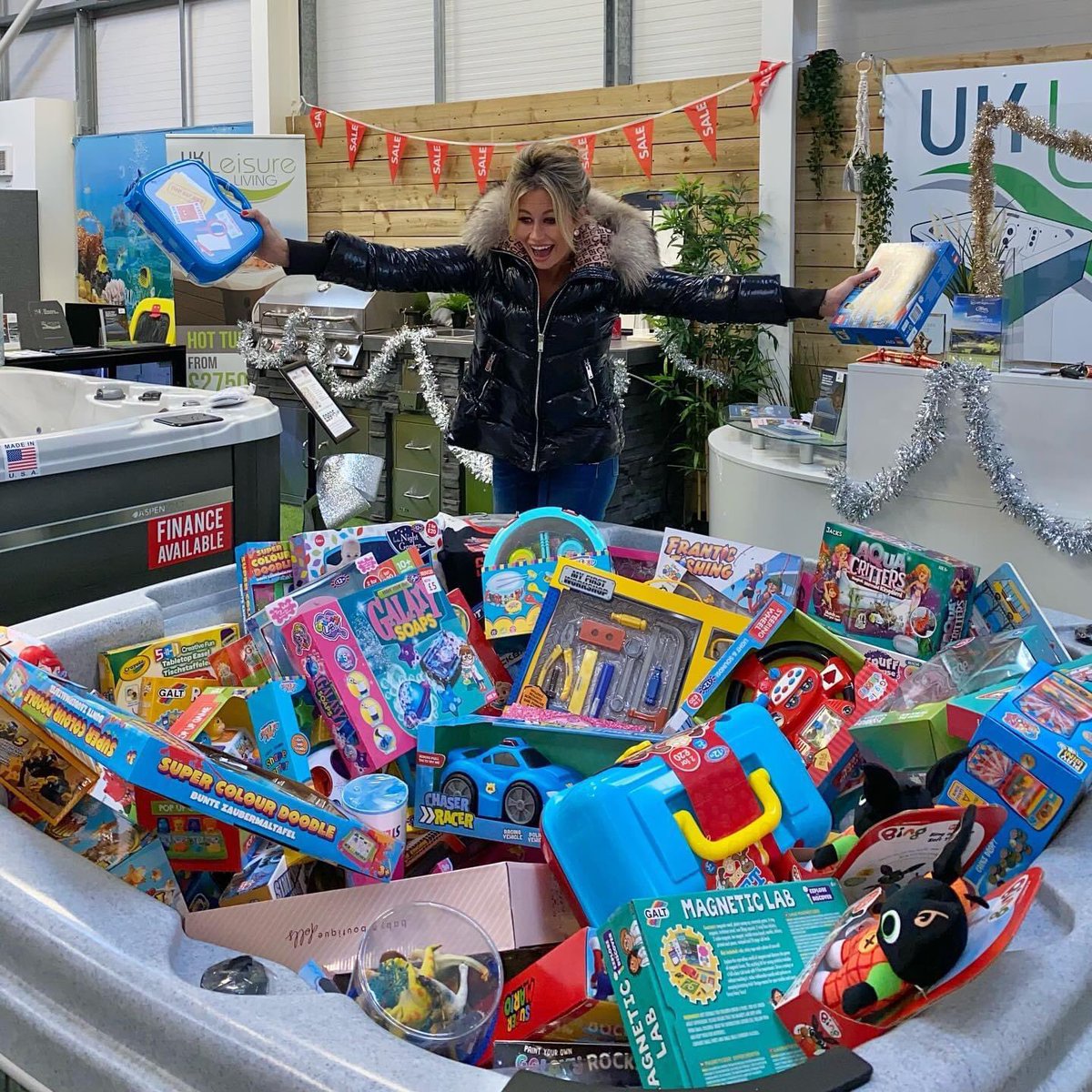 This year once again we will be collecting toys for our #ToyAppeal where we will give toys to the local #hospital children’s wards. Last year we set a record! Can we beat it this year? Even celebrities got involved to help #esterdee and lots of great local businesses ❤️