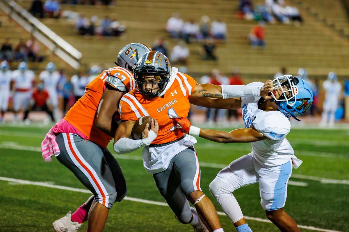 Friday night🏈<a href="/CRockHorns/">Caprock HS Football</a> pulls out the victory against Lubbock Monterey. 
<a href="/PressPassSports/">Press Pass Sports</a> <a href="/lancelahnert/">Lance Lahnert</a> <a href="/Lee_Passmore/">Lee Passmore</a> <a href="/HubCityPrepsLBK/">HubCityPreps.com</a> 
<a href="/DavidJEzell/">DJ Ezell</a> 
<a href="/CBrakebill/">Clint Brakebill</a>