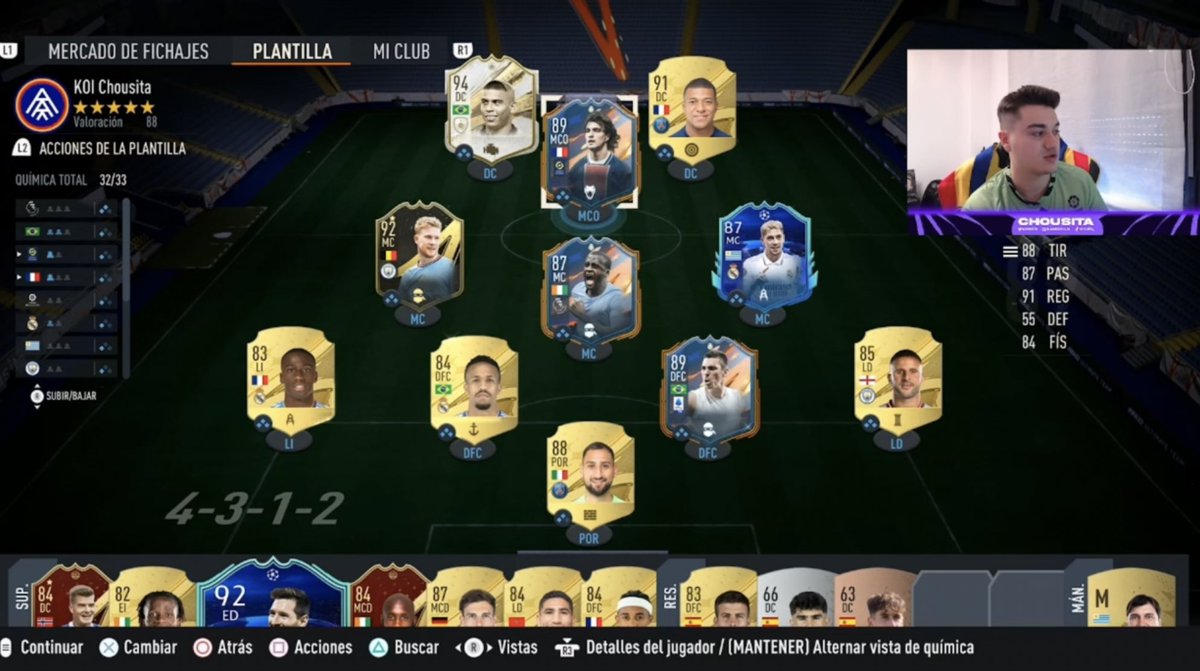 TÁCTICAS 5-2-1-2🧠👨🏽‍🏫

Por aquí os dejo un hilo con la mejor formación de #FIFA23 

Estas tácticas e instrucciones que veremos a continuación me están ayudando a estar en los puestos más altos de Elite Division.