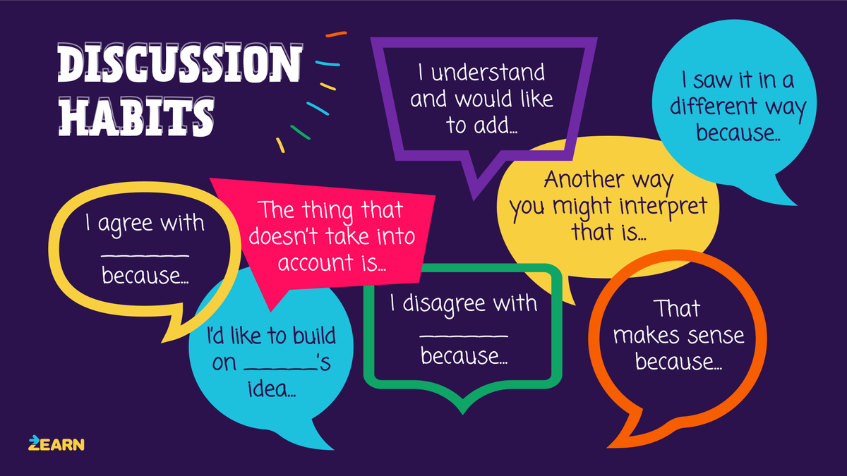 zearned's tweet photo. 🗣A noisy classroom is often a productive one- it helps to model discussion habits to make sure everyone gets the most out of the math discourse! 

You can download this graphic to put in your classroom here: https://t.co/nDHNxBWBXO 

#ITeachMath #MathTalk https://t.co/cdx5AA9Xno