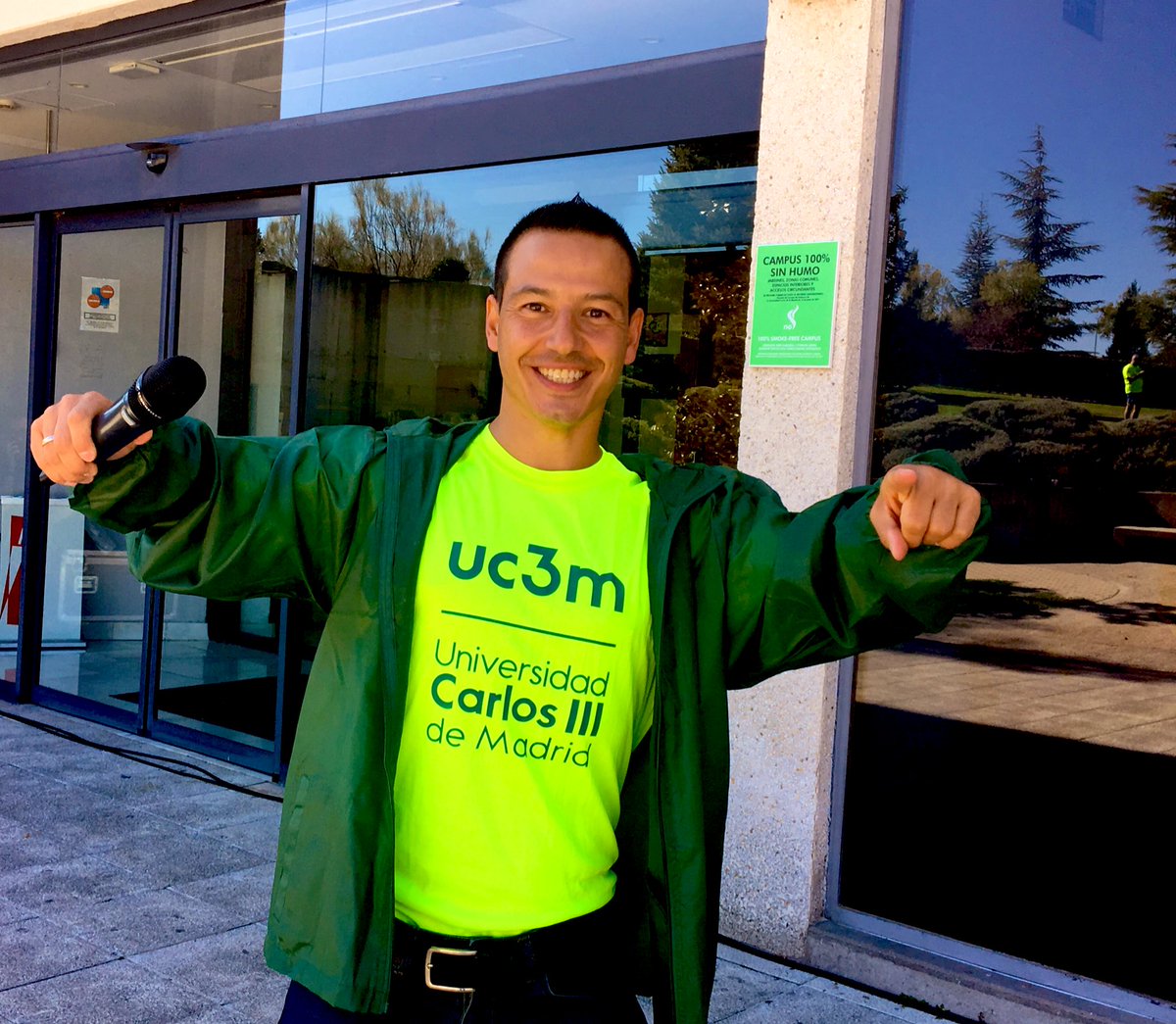jorgegpalomo's tweet photo. 🔝¡Espectacular el #CrossRector de la @uc3m! Ambientazo, valores, #deporte y #universidad.👏🏻👏🏻

👌Enhorabuena a todos y #gracias siempre por la confianza.😍
🎙Un placer presentar esta gran #fiesta en #Colmenarejo, #Madrid, con un #equipo sensacional.💯
👉.@DAP_uc3m #UC3M #speaker https://t.co/bFREJjvzij