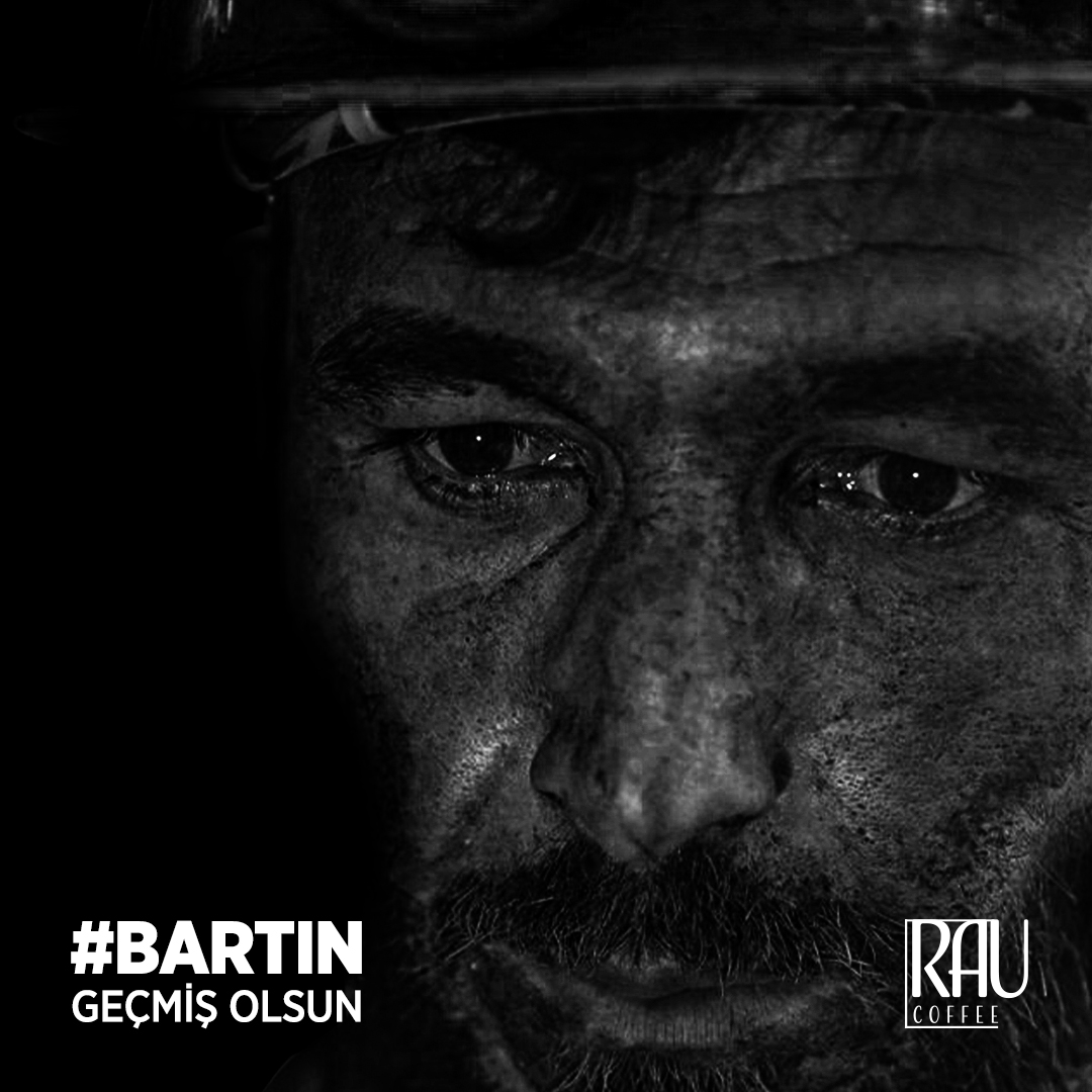 RauCoffeeTR's tweet photo. Bartın'da meydana gelen maden faciasında patlama sonucu hayatını kaybedenlere Allah'tan rahmet, yaralanan madencilerimize de acil şifalar diliyoruz.

#RAUCoffee #Bartın #Amasra #Maden #AcımızBüyük https://t.co/KqtogWlys0