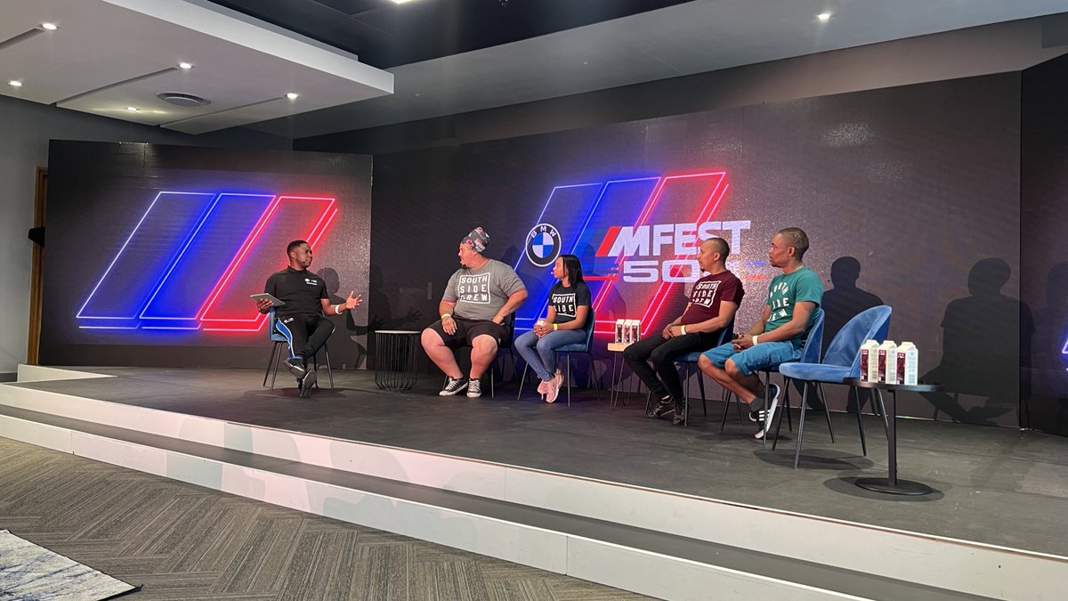 #BMW Spinning Legends are wrapping up the <a href="/BMW_SA/">BMW South Africa</a> #MFestSA2022 #MTalks for today. 

We’ll be back tomorrow at 11:00 for another gripping session of discussions with global and local BMW enthusiasts.
