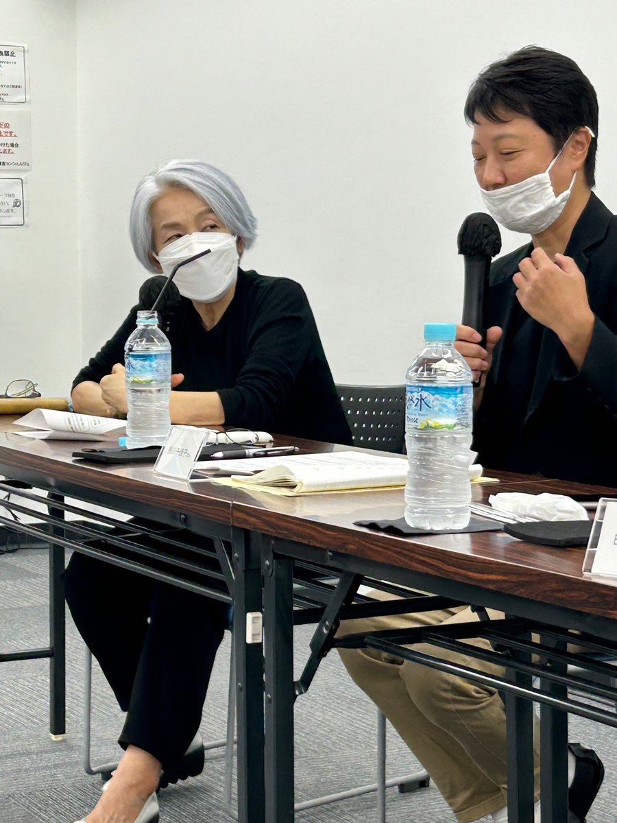 YTP2KAnAgxhqKpy's tweet image. ＃芋たこなんきん
＃芋たこなんきん感謝祭　本日無事に終了いたしました。
ドラマ再放送終了から1カ月、一時はどうなるかと思いましたが脚本の長川さん、プロデューサーの尾中さん、田辺美奈さん(聖子先生の姪御さん)、ライターの田幸さんから貴重なお話を伺えました。