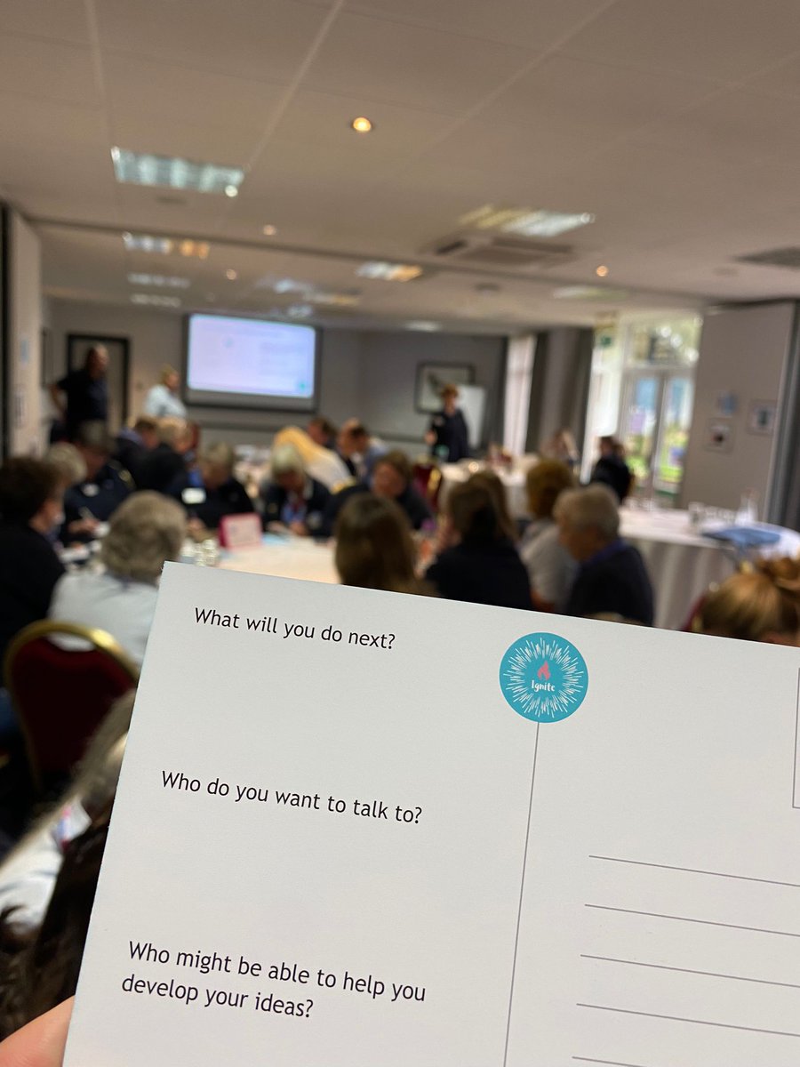 Fab sessions being run at #LaSERIgnite2022 this afternoon - mental well-being and behavioural science on the menu!