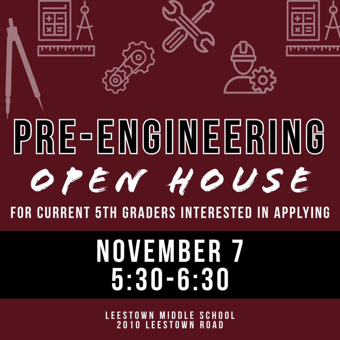 Leestown Pre-Engineering open house. <a href="/FCPSKY/">Fayette County Public Schools</a>