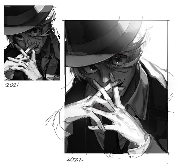 [Oc] Random redraws 🙃 