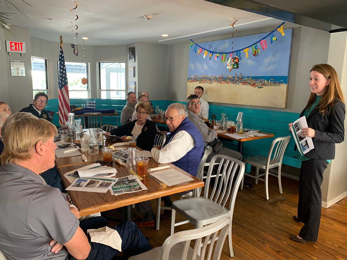 WHamptonRotary's tweet image. WHB School Superintendent Carolyn Probst was our speaker at lunch meeting.  She shared info about the upcoming bond vote 
@whbschools #vote #rotary