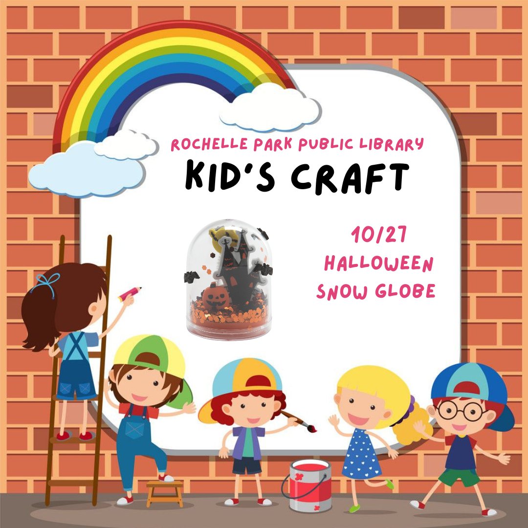 ROPKLibrary's tweet image. In-Person Kids&apos; Craft - Every Thursday
@ 4:30 PM!

Join us at the library for crafting made fun. This week
we will be making witch cauldrons.

Next week we will be making Halloween snow globes!

For more information, please contact us.

#libraryfun #Crafty #Inpersonprograms