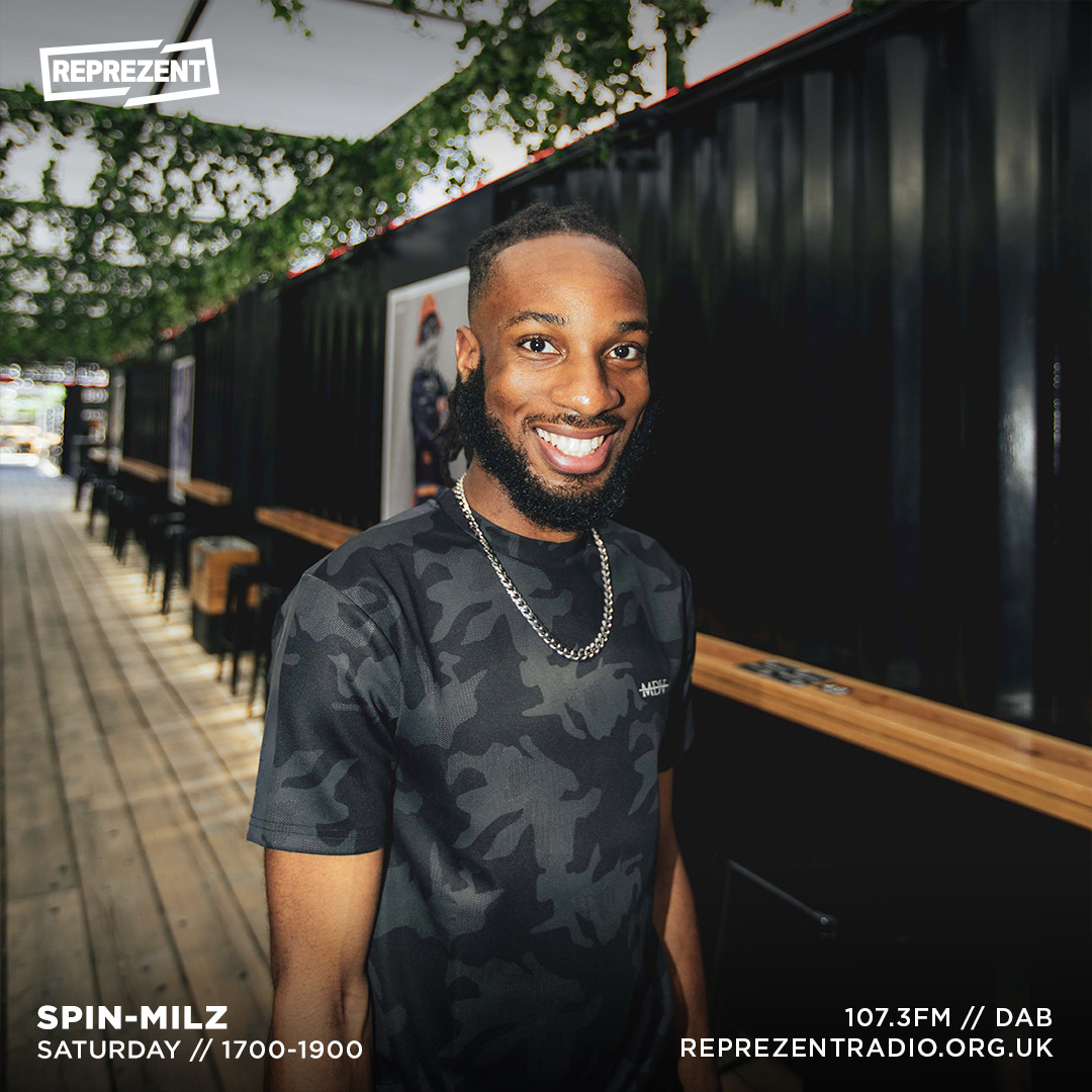 1700-1900

<a href="/SpinMilz/">Spin-Milz</a>

This month's been very strong so far for fresh releases! Spin is bringing them to the radio for the next 2.

🆕: Central Cee, Stormzy, <a href="/103neema/">Neema</a> <a href="/rinidawg/">RINI</a> <a href="/archives_nia/">Nia Archives</a> <a href="/QuavoStuntin/">QuavoYRN</a>  &amp; more. 🔥

💿: Amapiano, RnB &amp; Reggae Mix in hour 2!

107.3FM | DAB | REP