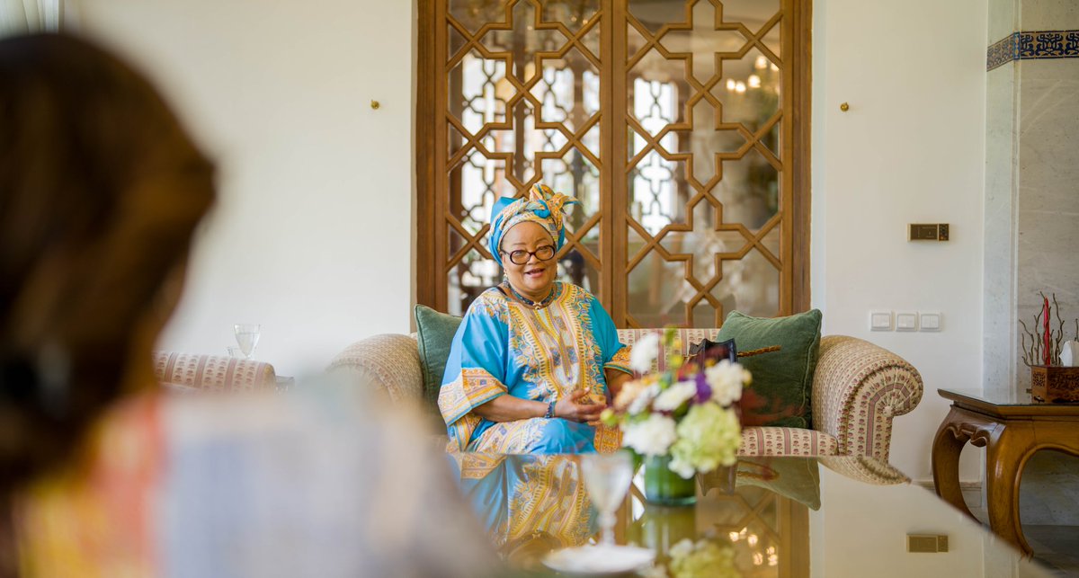 DeniseNyakeru's tweet photo. Très heureuse d’avoir rencontré ce samedi maman Bobi LADAWA à Rabat, au Maroc. Elle se porte bien et je suis ravie d’apprendre de son expérience et de bénéficier de ses précieux conseils. Merci pour l’accueil maman Bobi. https://t.co/UUnBAjQ8Qj