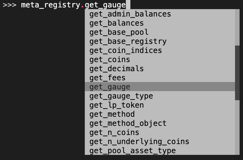 Extremely dope meta registry just released by @_bout3fiddy_ Tons of helper functions, make it a one stop shop for basically any @CurveFinance pool data you need. 📜 --> 0xF98B45FA17DE75FB1aD0e7aFD971b0ca00e379fC
