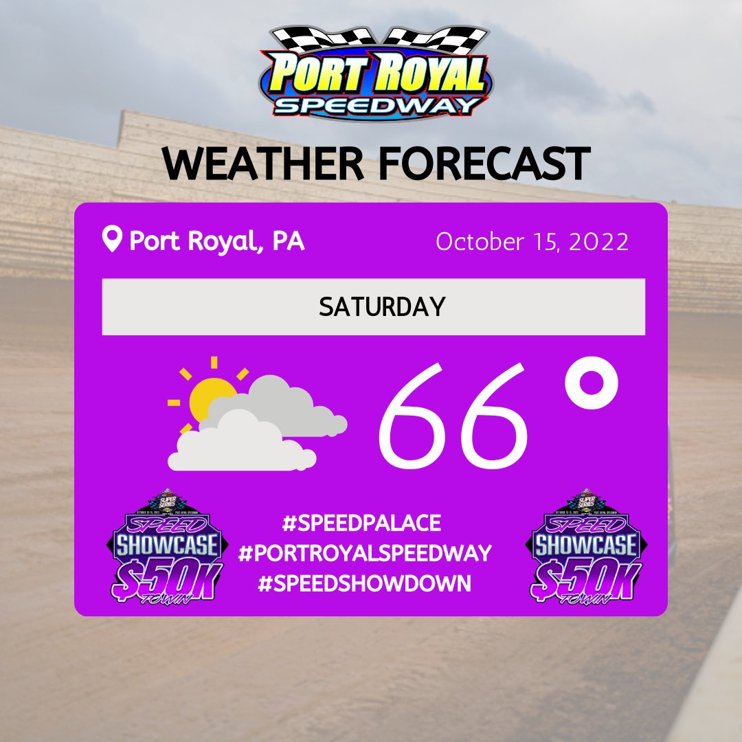 Port Royal Speedway SpeedPalace on Twitter "It’s raceday at Port
