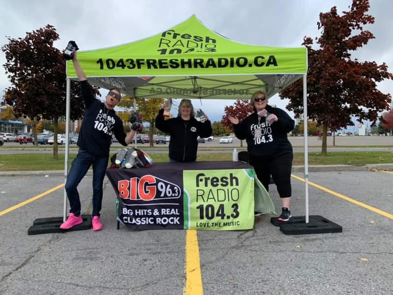 It's #Socktober! We're hanging out at the Cataraqui Centre collecting socks and financial donations! Every little bit helps! 😃 Just look for the flags and cruiser. 👀#YGK