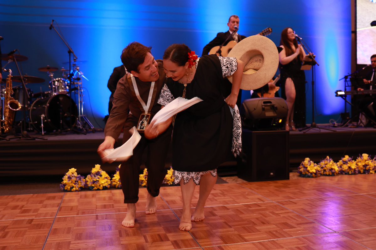 ILDSDerm's tweet photo. We wanted to ensure that the #WorldSkinSummit reflected and celebrated Peruvian and Latin American culture. Last night’s networking dinner epitomised this commitment, as attendees enjoyed local and regional music, dance and food. https://t.co/WKDacAITdU