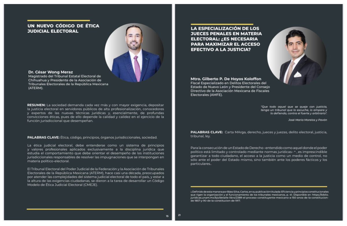 trielecpue's tweet photo. #TiempoDeLectura
Te invitamos a leer el número 36 de nuestra #IUSVeritas 
En esta edición tenemos la colaboración:

🖋 Mtra. @bl_ibarra, Comisionada Pdta. del @INAIMexico
🖋 Dr. @cesarlwong, Mgdo. Pdte. de la @ATERMAC
🖋Mtro. @GDHKolofon, Pdte. de la @AMFEMX https://t.co/wBSeHUfqoz