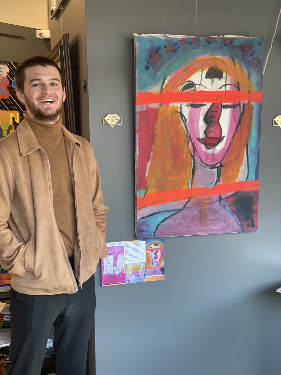 ARTSOFOURFAMIL1's tweet photo. #Artist #ArtistMattGabler #Gabler.work #BirminghamMi #Art #ContemporaryArt #artshow #DiMaggioGallery #Art https://t.co/zx4jVxLm3K