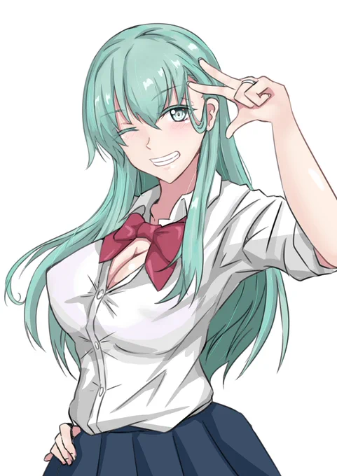 チア鈴谷を描けって言われた気がした(再掲です) 