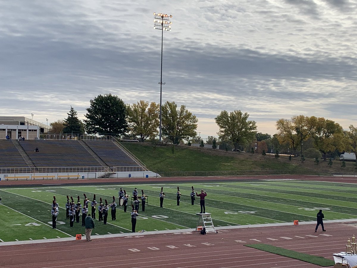 Inaugural <a href="/OmahaPubSchool/">Omaha Public Schools</a> 🎺 Marching Invitational 🥁 performance for <a href="/OPS_BuenaVista/">Buena Vista High</a>! Go Bison! 🦬 #OPSProud