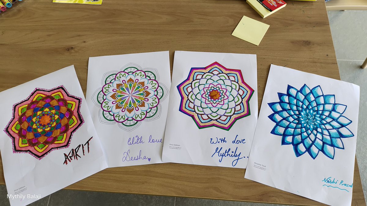 MythilyI's tweet photo. Working Saturdays can be relaxing and fun when teachers engage in activities that help them unwind themselves and find their inner peace. 

With this objective in mind, Ms Manali Laskar  and I launched "Let's Unwind" for all our The Shri Ram Academy teachers. 

Had wonderful time https://t.co/4ZGhG9ZYXw