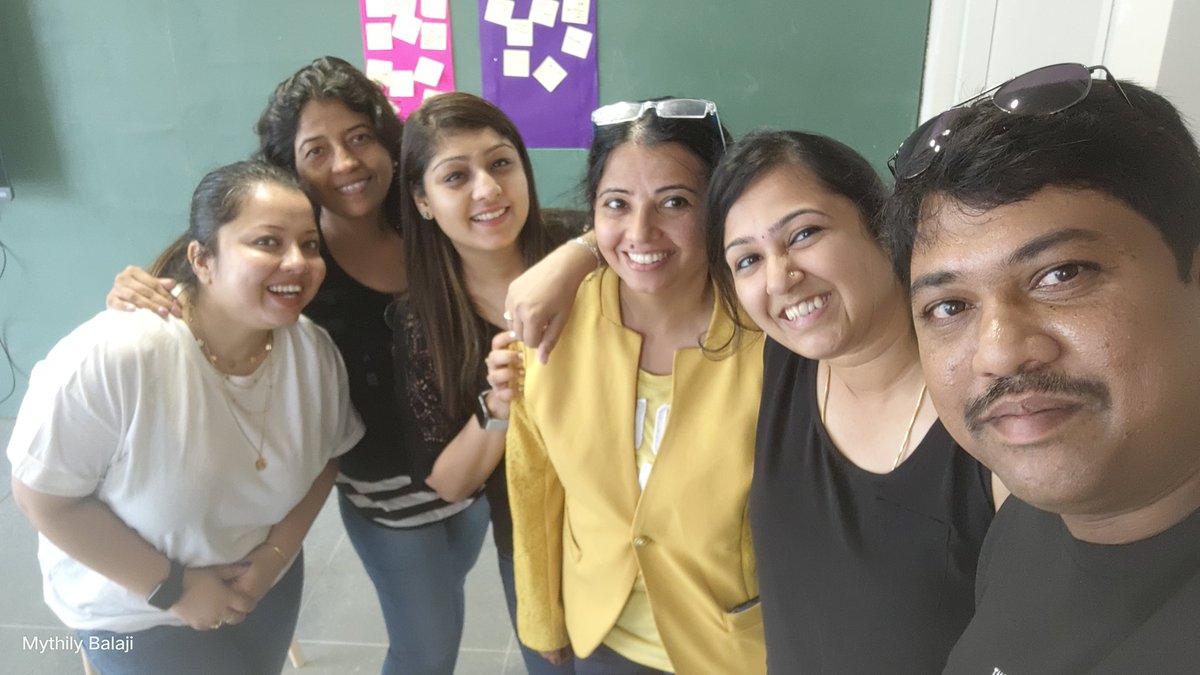 MythilyI's tweet photo. Working Saturdays can be relaxing and fun when teachers engage in activities that help them unwind themselves and find their inner peace. 

With this objective in mind, Ms Manali Laskar  and I launched "Let's Unwind" for all our The Shri Ram Academy teachers. 

Had wonderful time https://t.co/4ZGhG9ZYXw