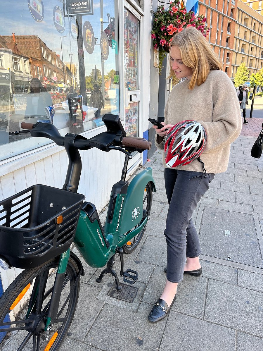 SuttonCouncil's tweet photo. Seen our shiny new #HumanForest e-bikes around the borough and want to know more? Then join our taster event! The team will show you how to get started PLUS give you free ride codes
📅 18 October
⏰ 2-5.30pm
📍Trinity Square, Sutton town centre
https://t.co/DzMUB6fGb6 https://t.co/3qbWjtf1VJ