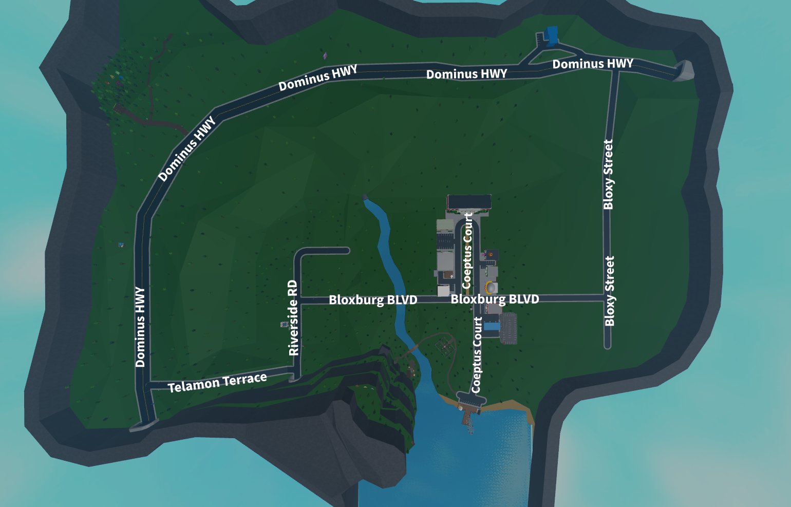 the only accurate bloxburg map : r/Bloxburg