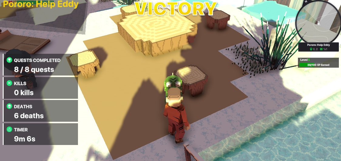 Dummm01's tweet photo. @TheSandboxGame I just finished my quest on Pororo experience on the #SandboxAlphaS3 for a chance to win a Season 3 Alpha Pass! Here I am with a cute Pororo. Check out my screenshot!

#Pororo https://t.co/ivO9U9U8Rp