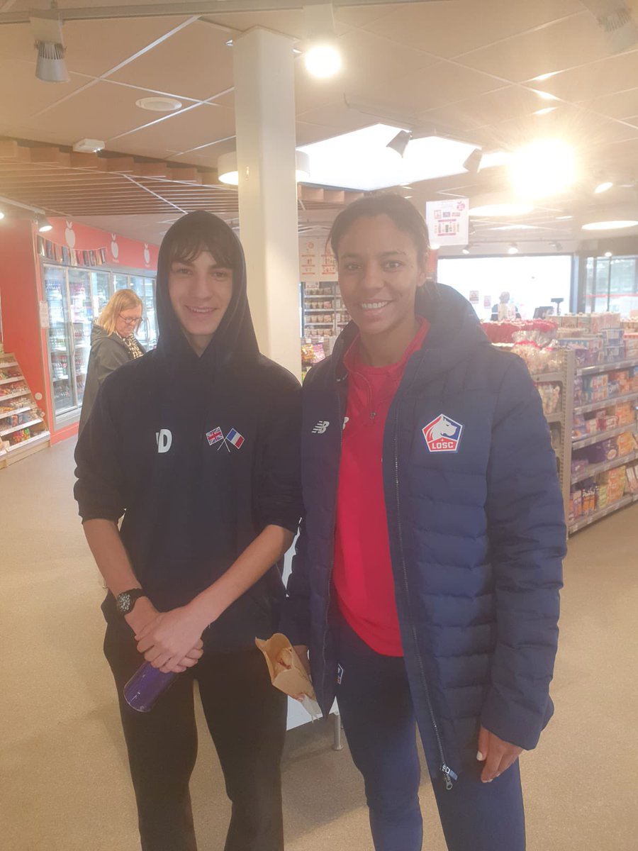 MrCarrPE's tweet photo. @Ilkleygrammar French exchange trip have just arrived in Coutances. Celebrity spotting on the ferry and entertaining customers in the service stations… and that’s just day 1! https://t.co/2X2jHJmYnH