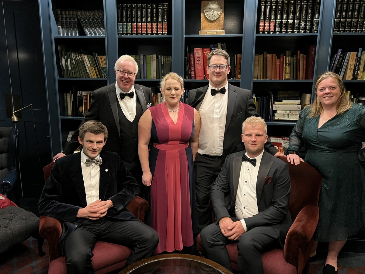 What a wonderful evening <a href="/TheFarmersClub/">The Farmers Club</a> celebrating <a href="/NFYFC/">NFYFC</a> 90th anniversary and over the last 4 years I have had the huge honour of working with these inspiring young people.