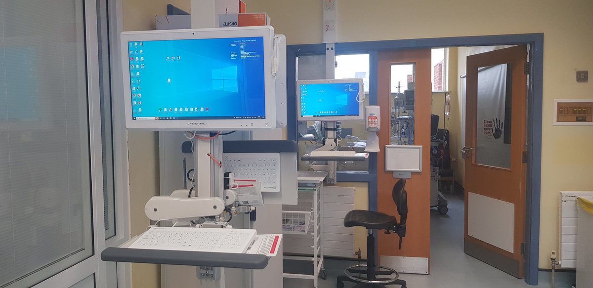 All in a days work!.. Our CIS was installed in a record 10 hours with several teams working together. Our amazing maintenance and MCPE teams present throughout. We are so excited to get started @PortiunculaHosp @saoltagroup @mtowey104 @WalkerClarkson @VinodSudhir @MaryMahon2021