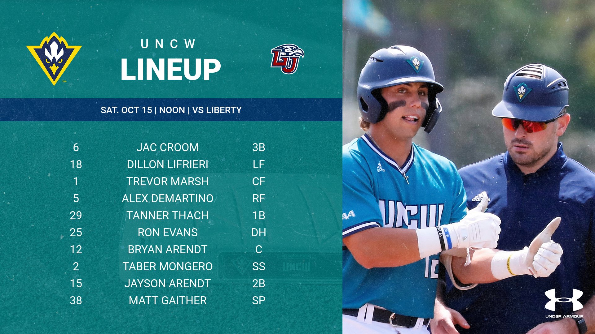 UNCW Baseball (UNCWBaseball) / Twitter