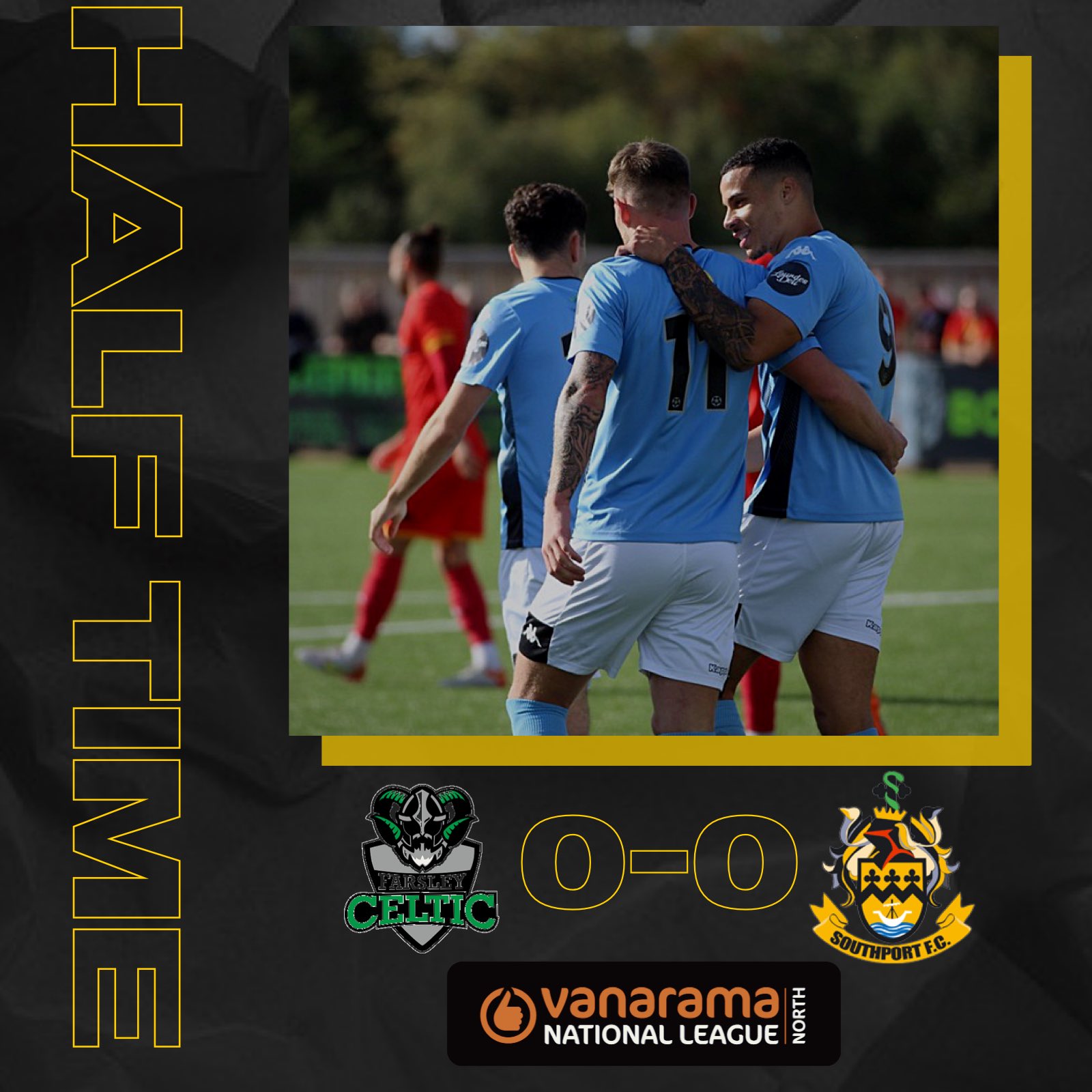 Southport Football Club on Twitter "Goalless at the break. https//t
