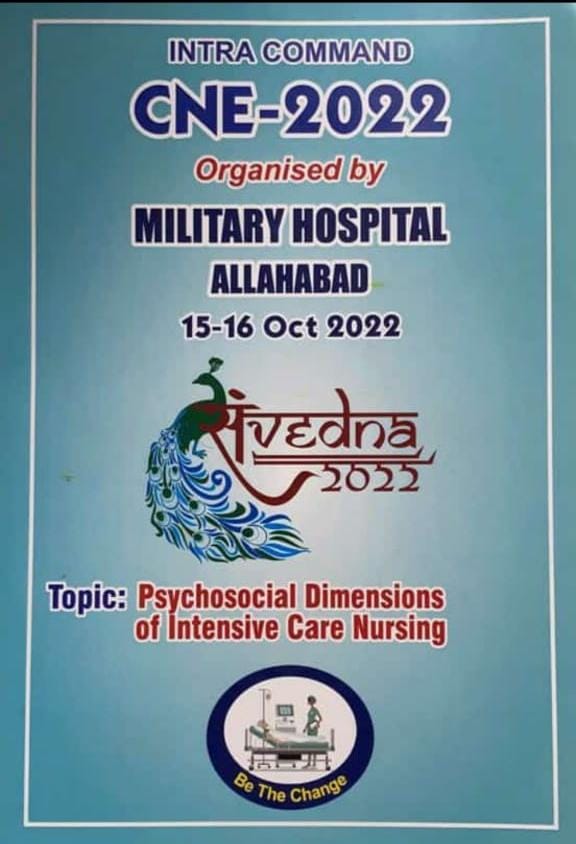 PROdefprayagraj's tweet photo. Maj Gen JS Bainsla, GOC, HQ UP &amp; MP Sub Area inaugurated a two days Intra Command CNE programme at  Military Hospital, Allahabad. Maj Gen Smita Devrani,ADGMNS delivered the keynote address, virtually. https://t.co/zhT9WQW36x