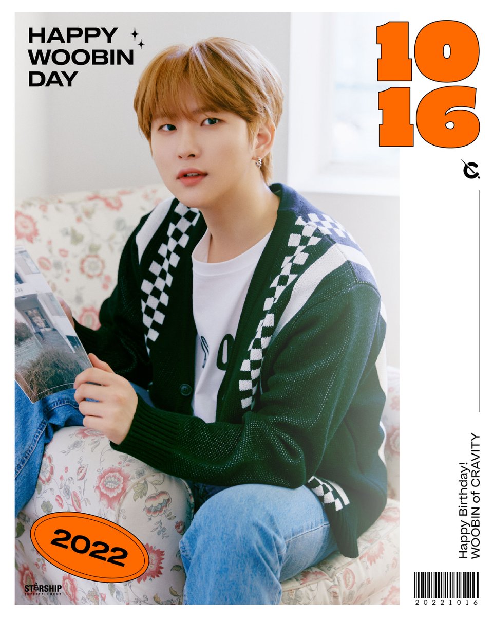 STARSHIPent's tweet image. 💝 HAPPY BIRTHDAY
#CRAVITY #WOOBIN 💝
⠀
#크래비티 #우빈 의
생일을 축하합니다🎂🎈🎊
⠀
#HAPPYWOOBINDAY
#우빈이_손_꽉_잡고_놓지_않을게