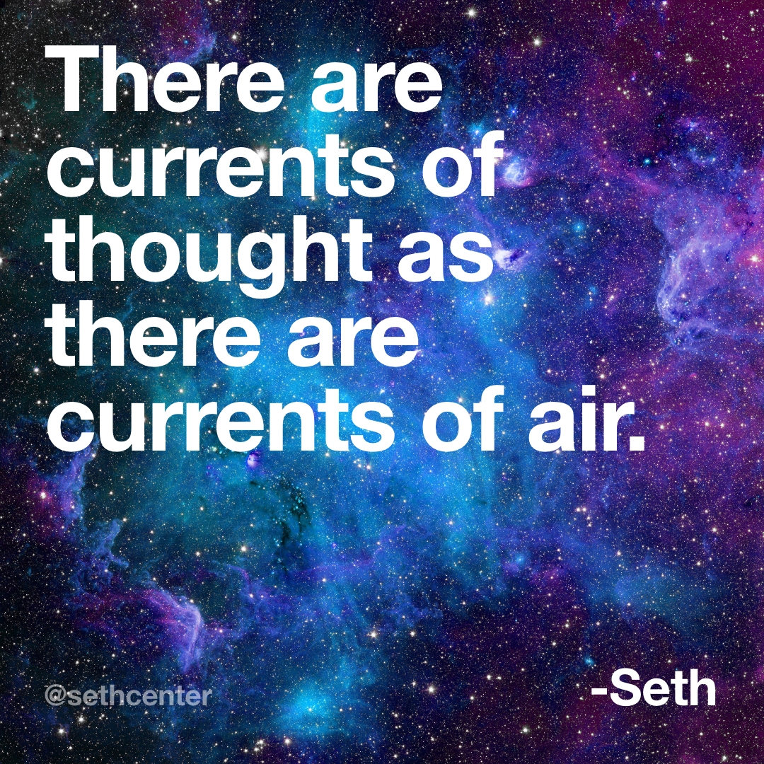SethInstitute's tweet image. "You cannot see your thoughts, so you do not realize that they have shape and form...and the mental patterns of men’s feelings and thoughts rise like flames from a fire, or steam from hot water, to fall like ashes or like rain." —The Individual and the Nature of Mass Events 📖