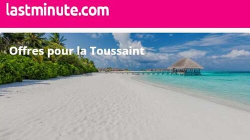 BellesVacances's tweet photo. 🗣 Codes de réduction pour les vacances de la Toussaint moins cher sur LastMinute 👉 https://t.co/LZSbDb2ueU #vacances https://t.co/gfEgcSpCkp