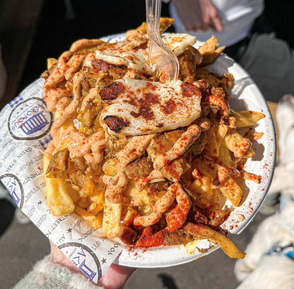 Now that's a handful... Grab your Greek fix with @Acropolis_food 📸 lunchingwithloz via IG