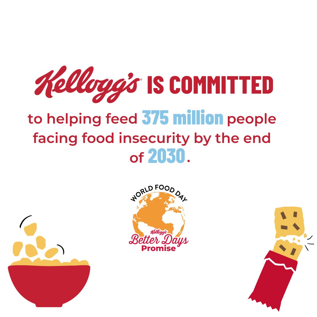 Since 2015, we’ve helped create #betterdays for >219 million people in facing hunger.

Learn more about a program where we partnered with a food bank to reach the rural Indigenous community in Mid-West Australia: 
newsroom.kelloggcompany.com/WesternAustral…

#WorldFoodDay2022 #BetterDays