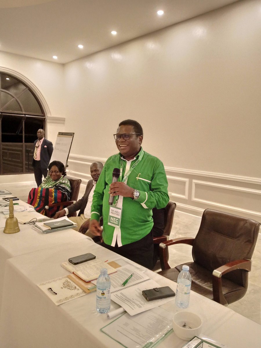 norbertmao's tweet photo. Yesterday we had fruitful meeting of the @DPSecretariat1 National Executive Committee meeting. Despite some disagreements and squabbles, the leadership is focused and determined to build convergence. The majority of the leaders and members are convinced that we’re on track. https://t.co/ieQt7rxK7d