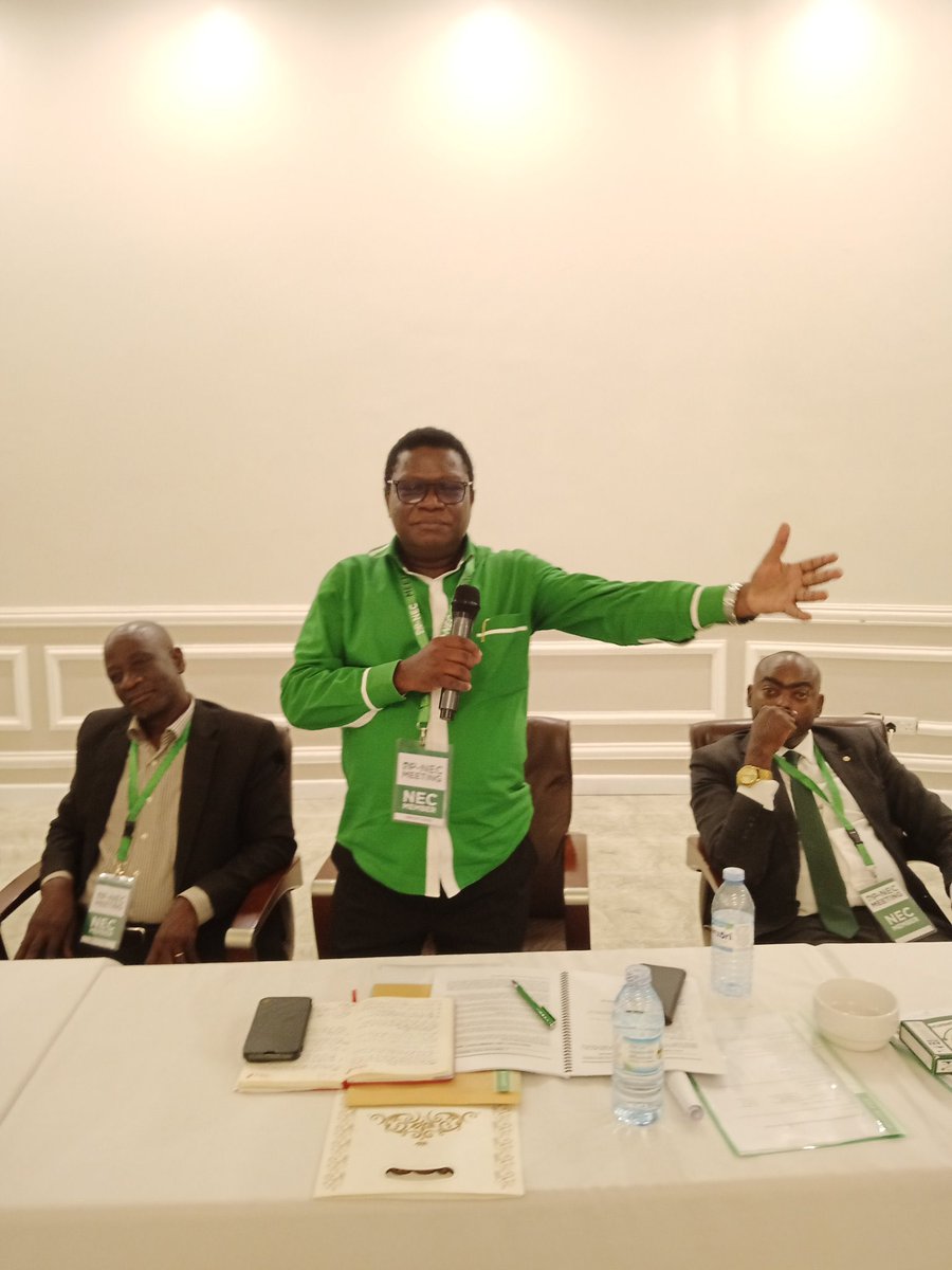 norbertmao's tweet photo. Yesterday we had fruitful meeting of the @DPSecretariat1 National Executive Committee meeting. Despite some disagreements and squabbles, the leadership is focused and determined to build convergence. The majority of the leaders and members are convinced that we’re on track. https://t.co/ieQt7rxK7d