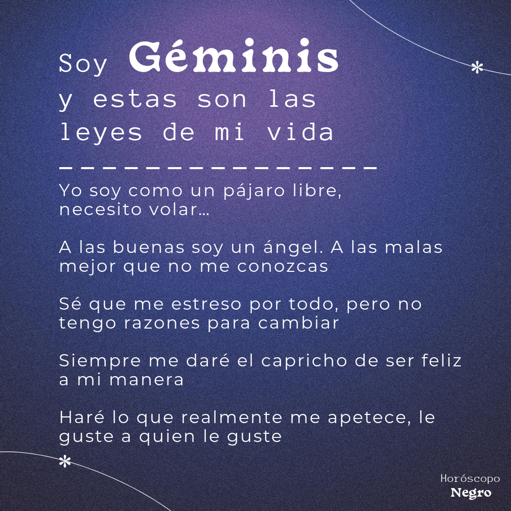 geminis_hn's tweet photo. Soy #geminis y estas son las leyes de mi vida ✨🔮✨ #horoscoponegro https://t.co/Sjh54h0l75